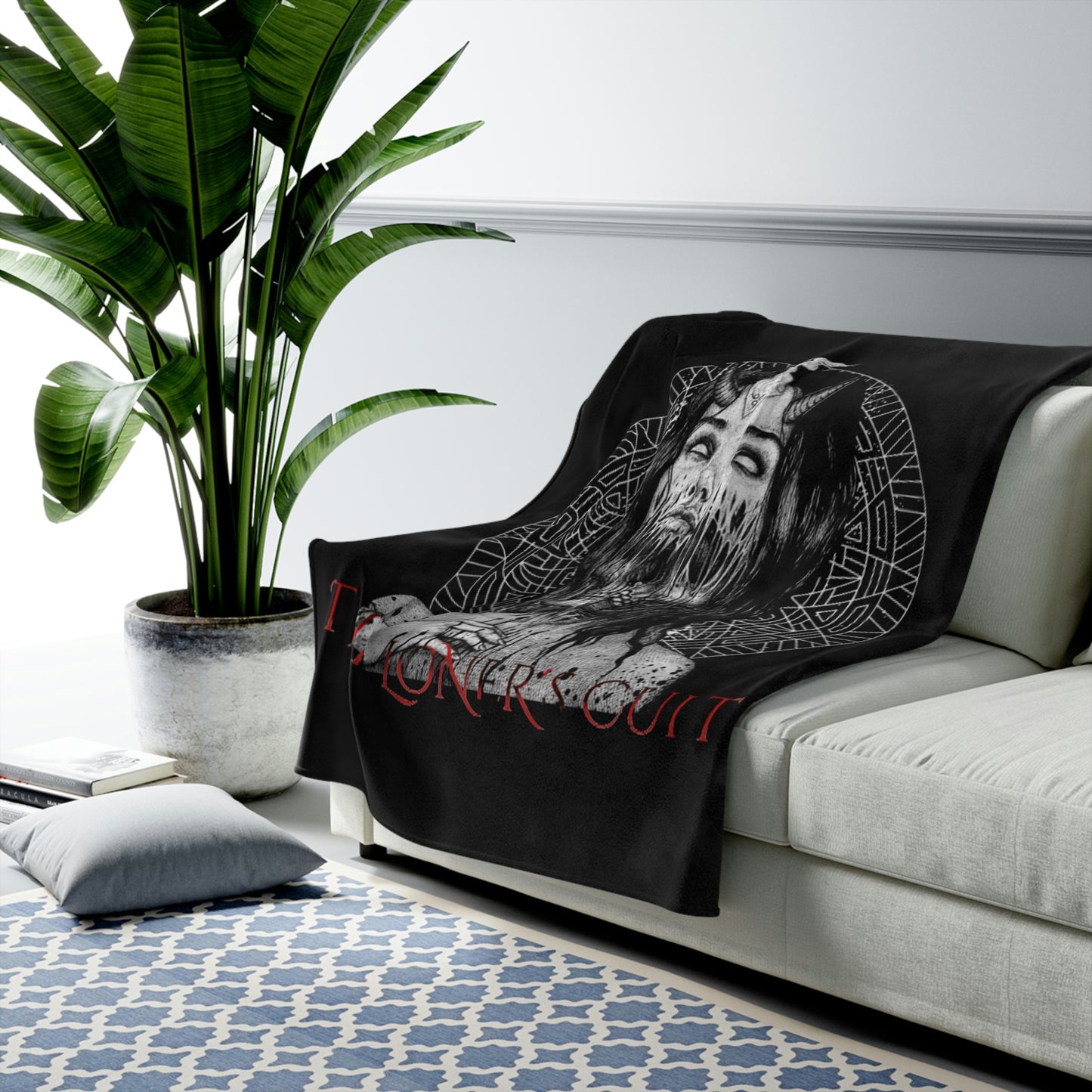 Mask Off Plush Blanket
