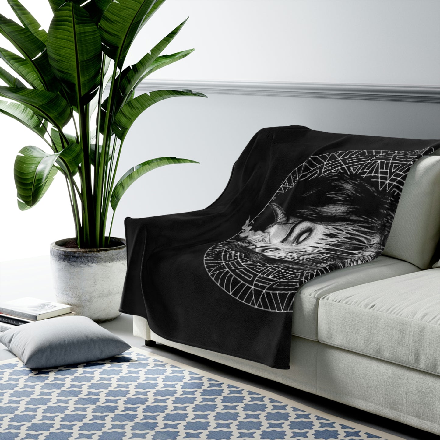 Mask Off Plush Blanket