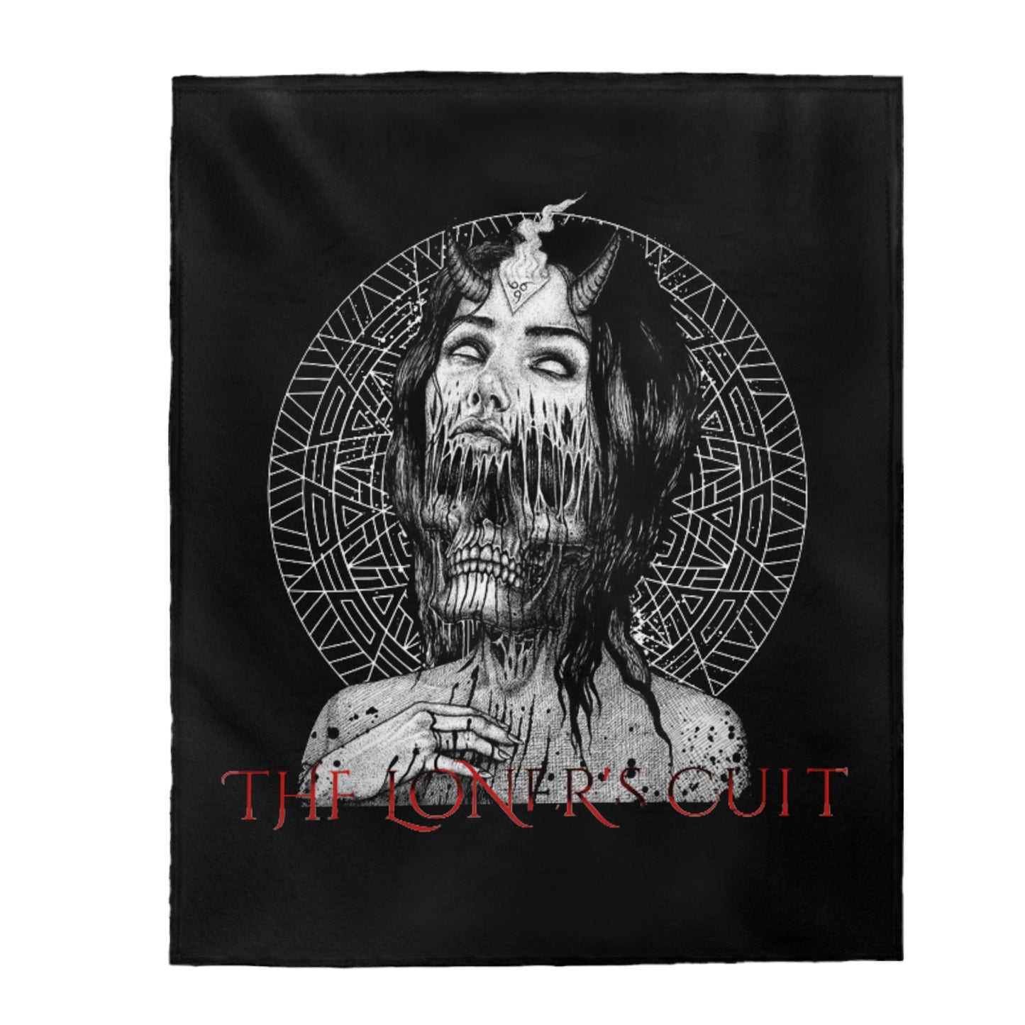 Mask Off Plush Blanket
