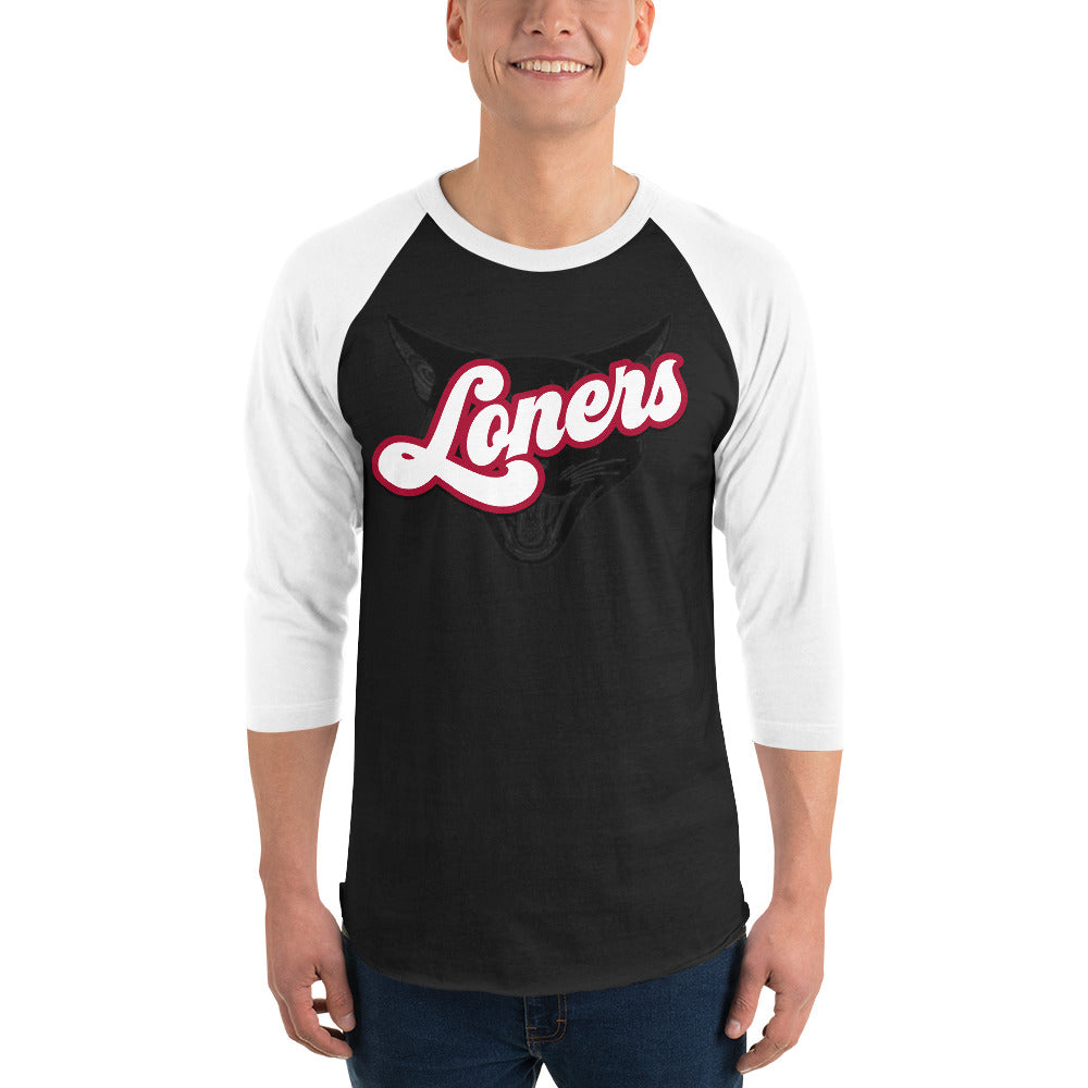 3/4 sleeve Loner's Baseball Tee