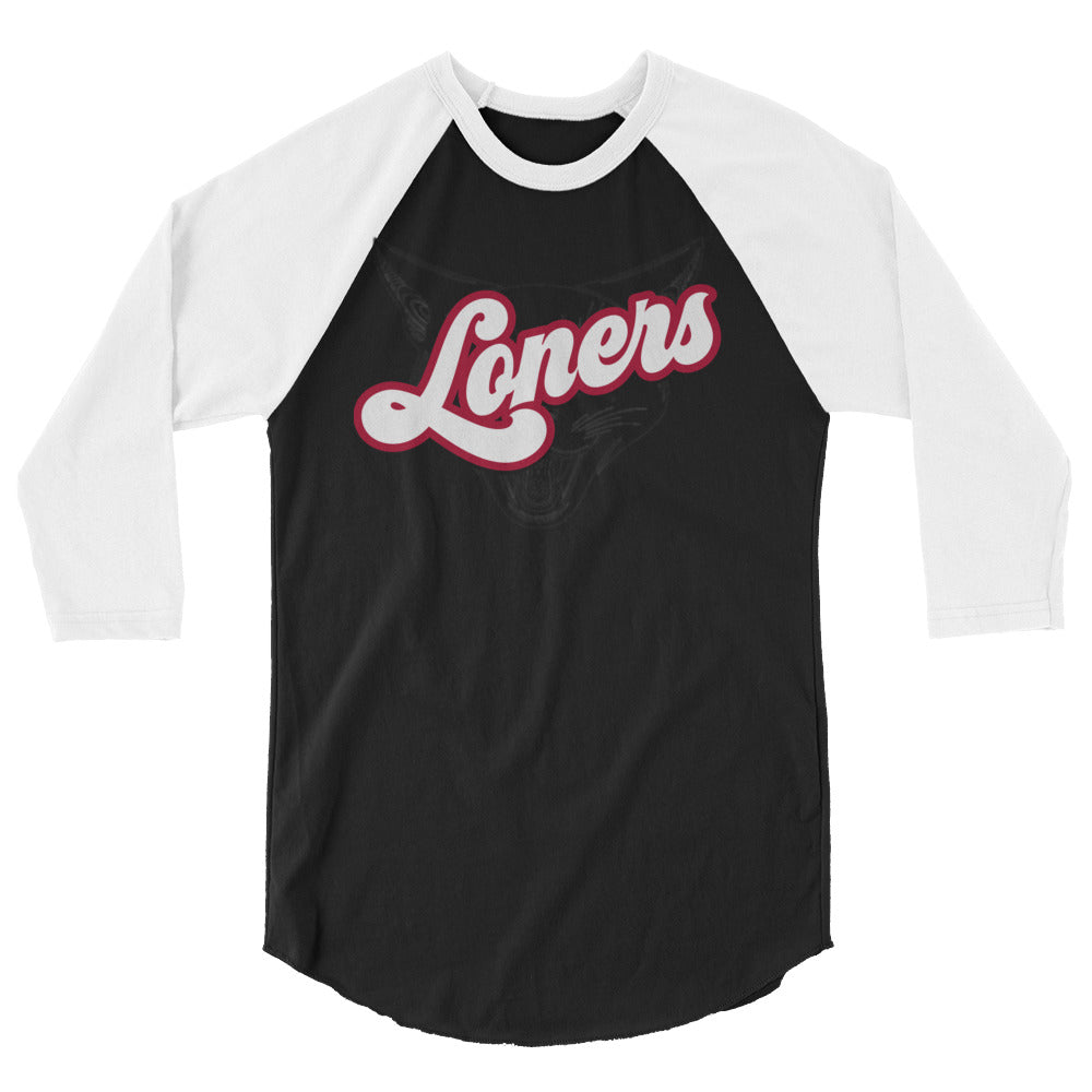 3/4 sleeve Loner's Baseball Tee